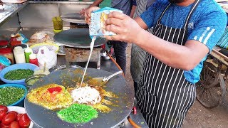 Amul Creamy Omelette Egg Pasta : Jay Bhole Omelette , Adajan , Surat || Street Food Egg Recipe Hindi screenshot 4