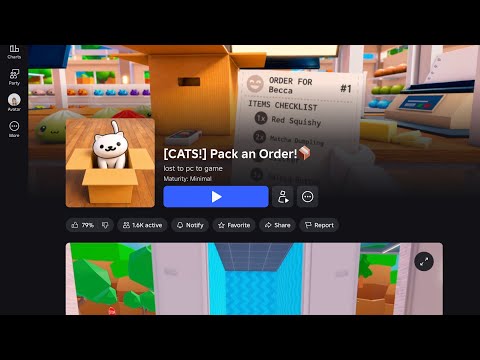 Solo play: “Pack an Order!” in @Roblox 