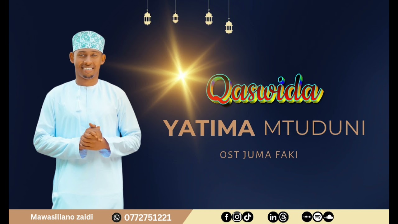 UST JUMA FAKI QASWIDA YATIMA OFFICIAL lyrics