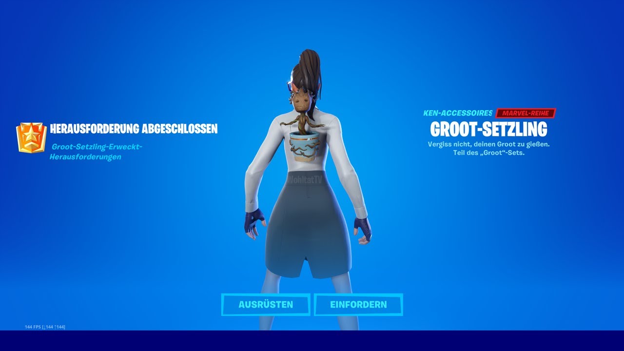 Rette GrootSetzling aus dem Gartengeschäft von Holly Hedges (Fortnite