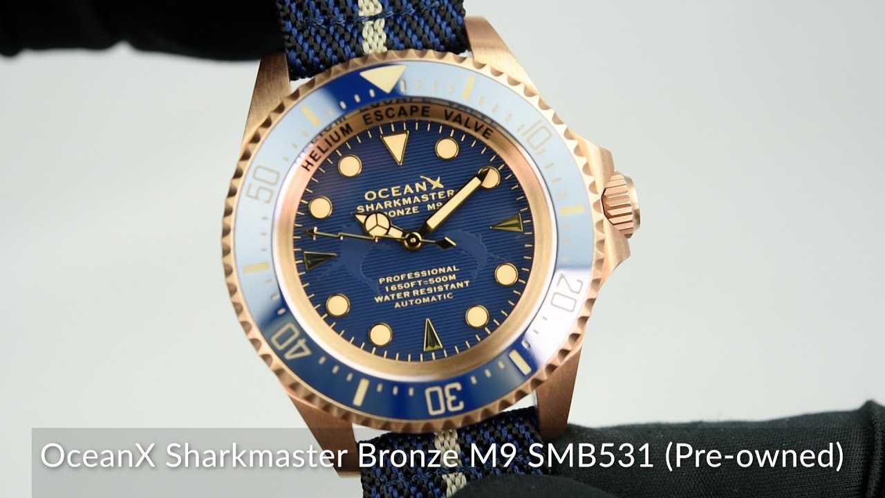 OceanX Sharkmaster Bronze M9 SMB531 (Pre-owned)