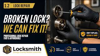 Lock Repair Orange County - ND Locksmith Services