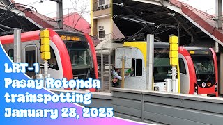 LRT-1 Pasay Rotonda trainspotting | January 28, 2025