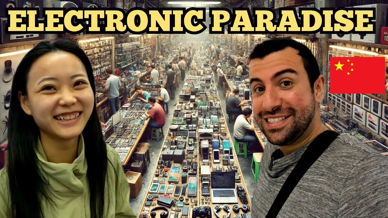 Huaqiangbei, Shenzhen The World’s LARGEST Electronics Market 🤯 🇨🇳