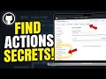 How to login to GitHub Actions secrets dashboard - Beginner Guide