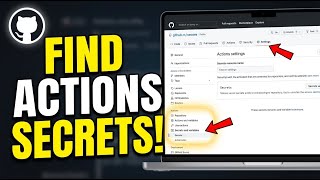 How to login to GitHub Actions secrets dashboard - Beginner Guide