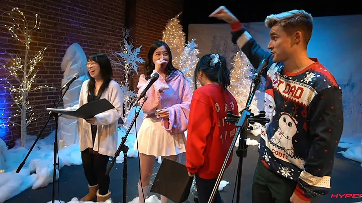 Fuslie, Ludwig, LilyPICHU, & nATSUMIII Sing "Carol...