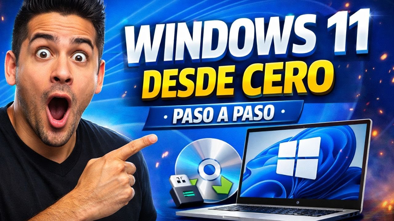 💽 Instala Windows 11 desde CERO 😱 | Guía completa paso a paso (CD o USB ...