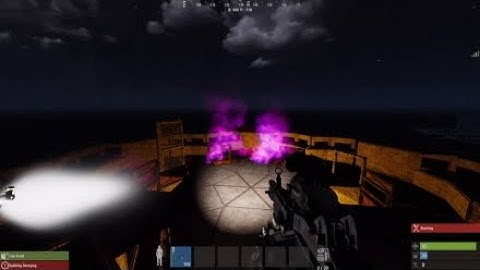 When you get raided and save your airdrops l Rust Console Edition