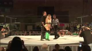 Tommy Dreamer Vaginal Claw on  Candice LeRae