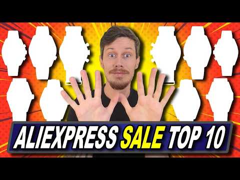 Don't Miss These AMAZING Aliexpress Sale Watch Deals!