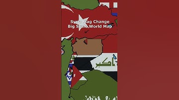 Big Scale Syria Flag Change #syria #syrian #maps #flags #minecraft