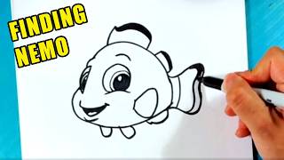 Draw Along with Me : FINDING NEMO