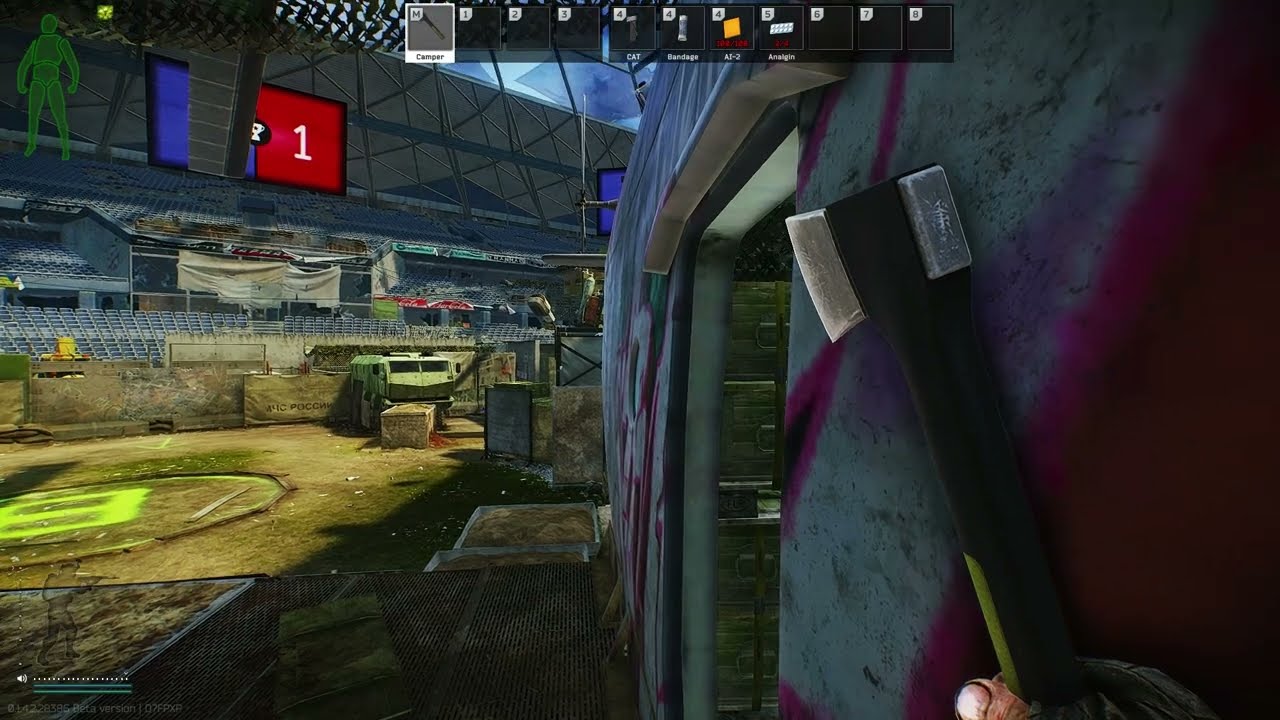 Camper axe melee kill (Tarkov Arena)