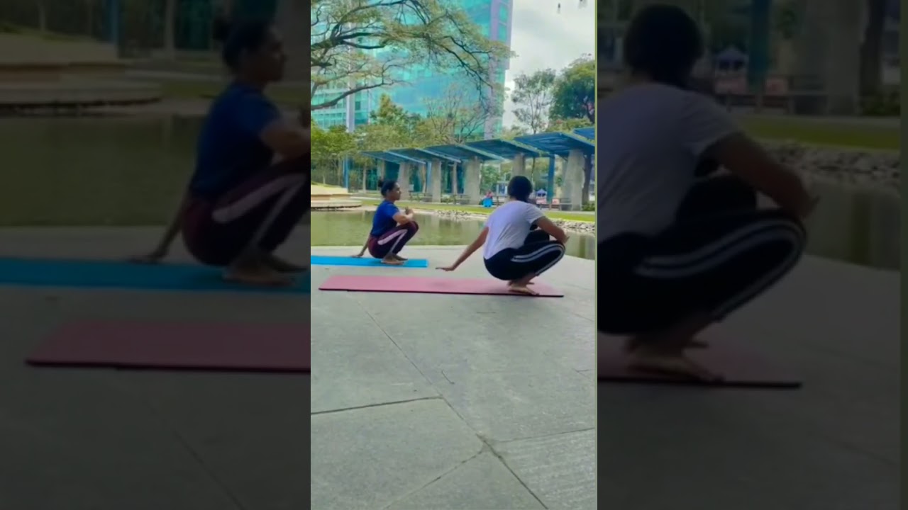 Malasana to chakrasana 