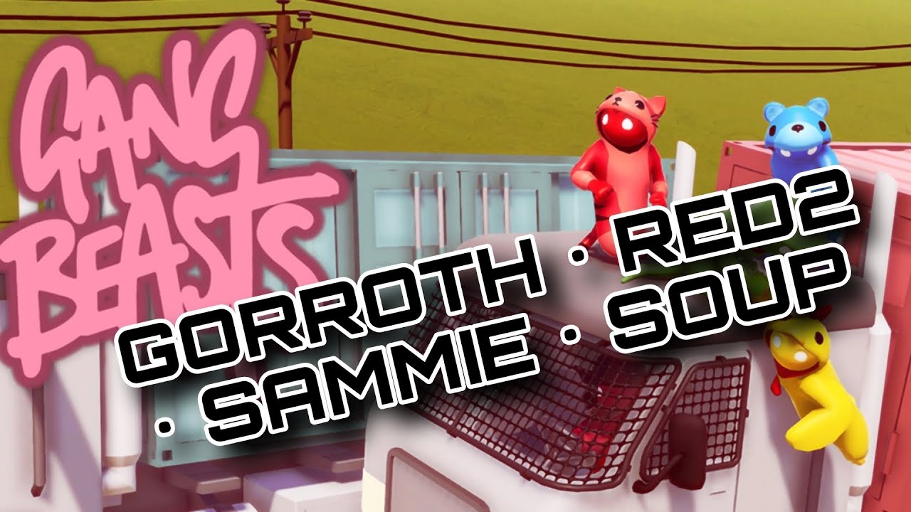 Gang Beasts Chaos #multiplayer #gaming #funny #gangbeasts #chaos  