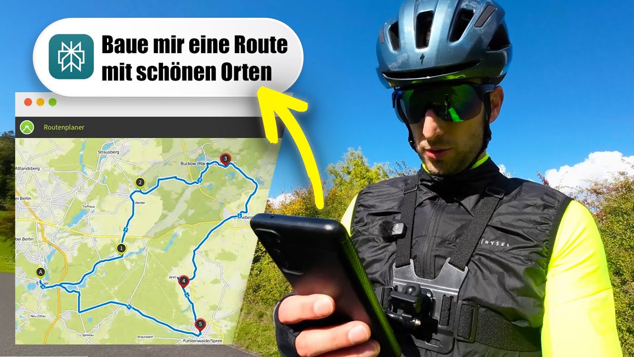 KI bestimmt meine Rennradroute – ABSOLUTES CHAOS!