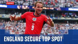 England secure top spot in group - as Scotland manager quits after side crash out