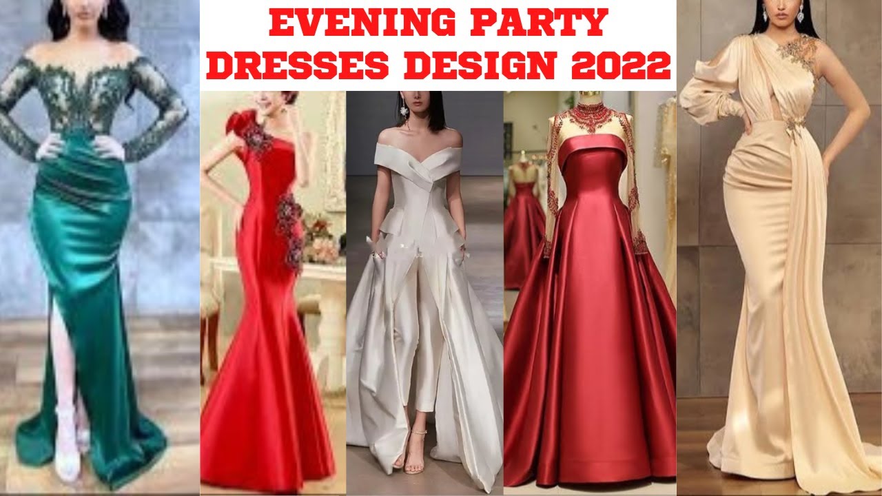 Latest and Stylish Evening Party Dresses Design 2022 | Trendy Dresses Lookbook Design |Prom Dresses