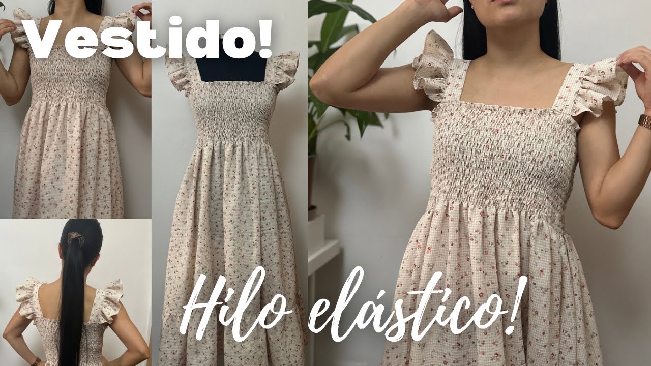 DIY | Cómo hacer un vestido con hilo elástico