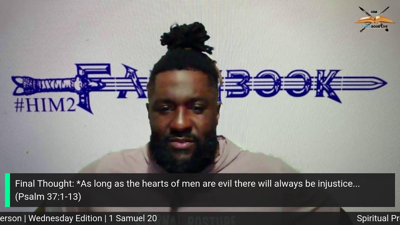 Why do bad things happen to good people.... (1 Samuel chapter 20)