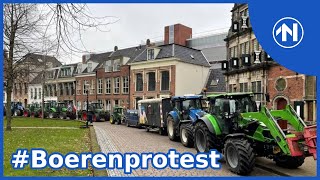 Boeren komen met trekkers naar Provinciehuis: wat is er gebeurd?