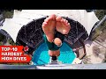 Top-10 Highest Scoring Dives in water EVER | Impossible jumps from 27 meters in water