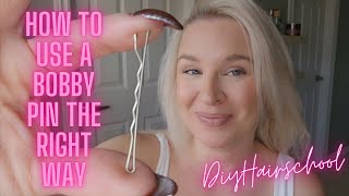 How To Use A Bobby Pin The Right Way  Foolproof Techniques for AllDay Hold on Thin & Fine Hair!