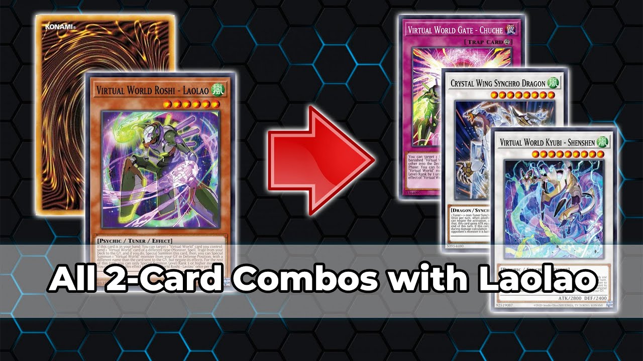 Virtual World Deck 2021 Combos Laolao YUGIOH