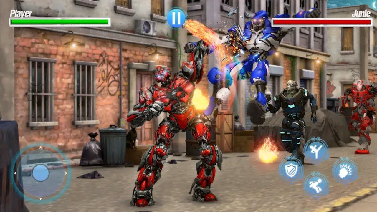 Transformers fighting game GAME Game Children Game Academy
