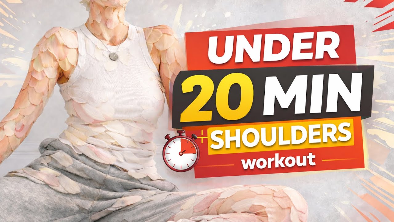 UPPER BODY CORE WORKOUT / no jumping / easy to follow / abs / shoulders short workout with dumbells