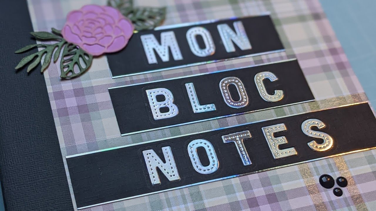 Tuto ✏️ Porte Bloc Notes format A5 (facile à réaliser) 📝