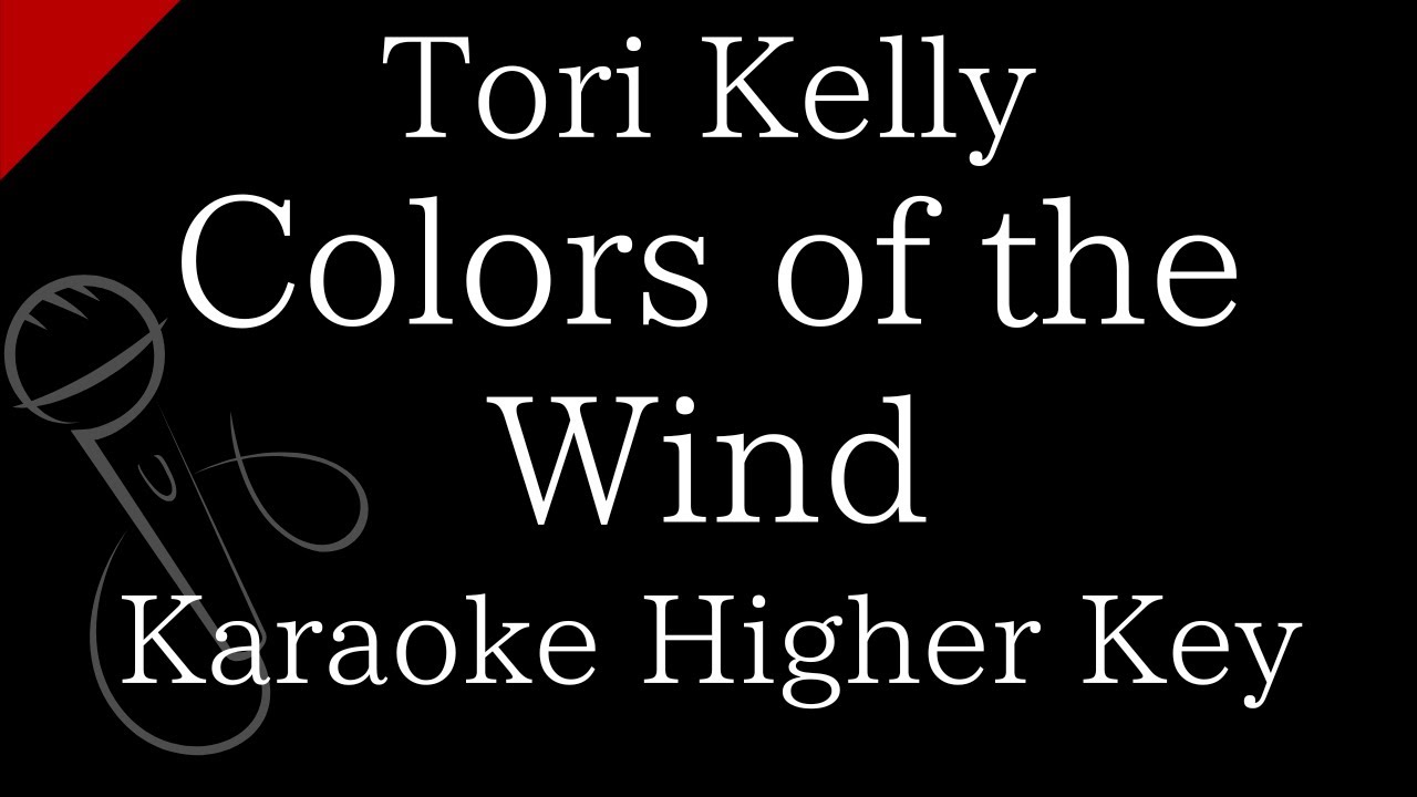 【Karaoke Instrumental】Colors of the Wind / Tori Kelly【Higher Key】