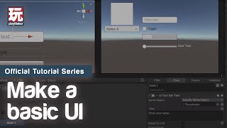 UI Basics in Unity with Playmaker (UI System Events)