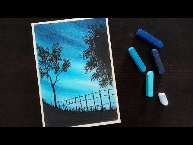 Soft Pastel Landscape Drawing · Art Prof