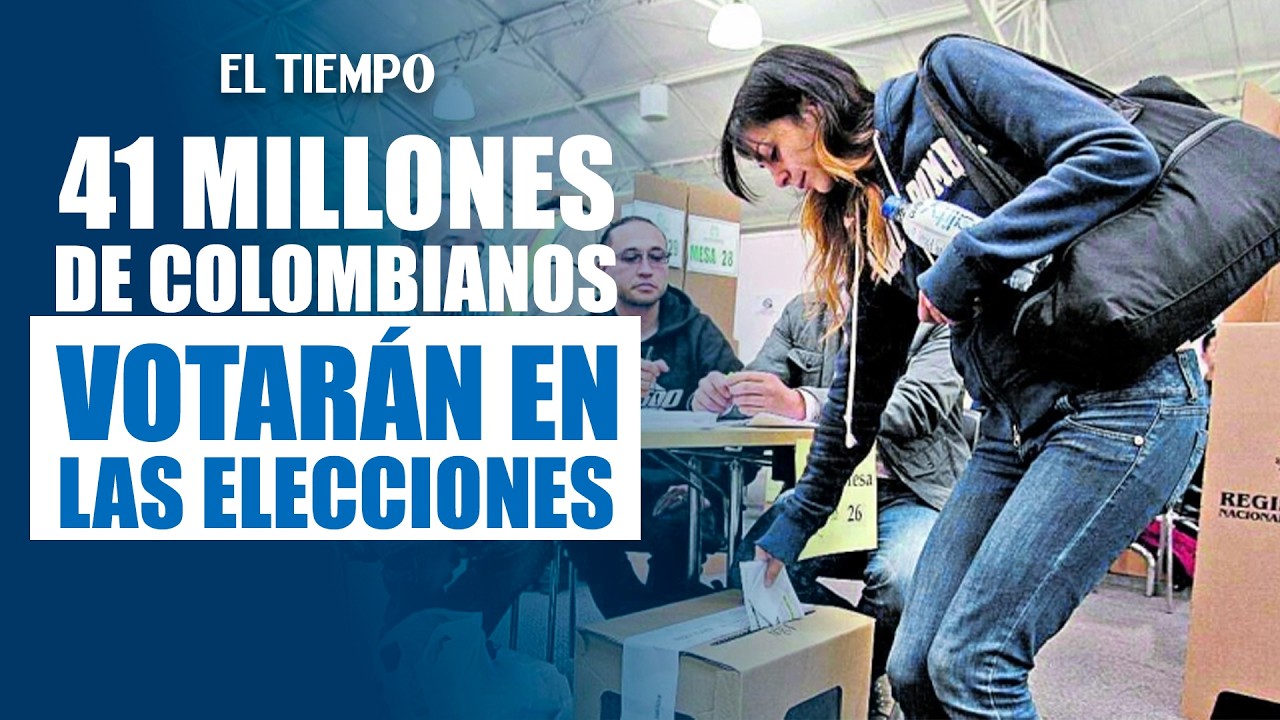 Más de 41 millones de colombianos podrán votar en elecciones de Congreso | EL TIEMPO