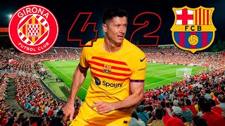 GIRONA 4 - 2 FC BARCELONA | EL GIRONA SEGUNDO Y EL MADRID CAMPEON