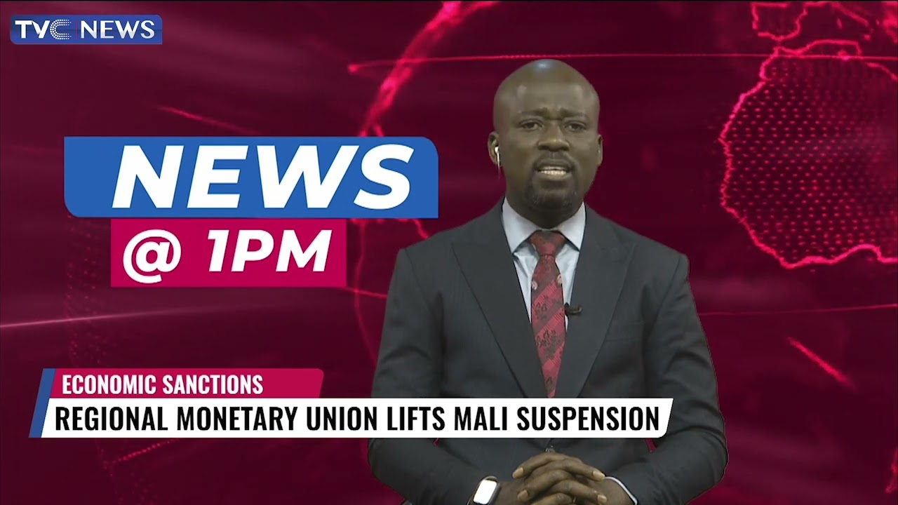 Regional Monetary Union Lifts Economic Sanctions On Mali
