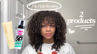 My Updated 2-Product Curly Hair Routine!