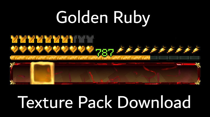 ZickZack Golden Ruby Texture Pack | BastiGHG Style | 2 Million Special TP