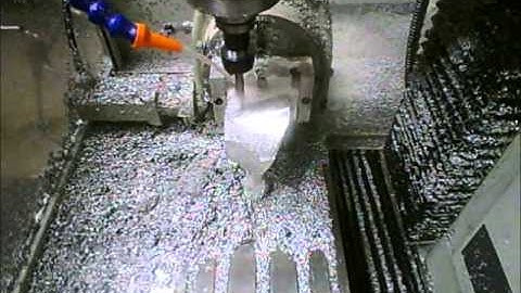 Milling YZF spark arrestor with Tormach PCNC 770 part 2.wmv