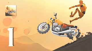 Ragdoll Brothers Downhill Gameplay Walkthrough Part 1 (Android, IOS) screenshot 4