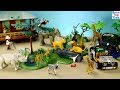 Playmobil Wildlife Safari Build and Play Toy Set with Animal Toys