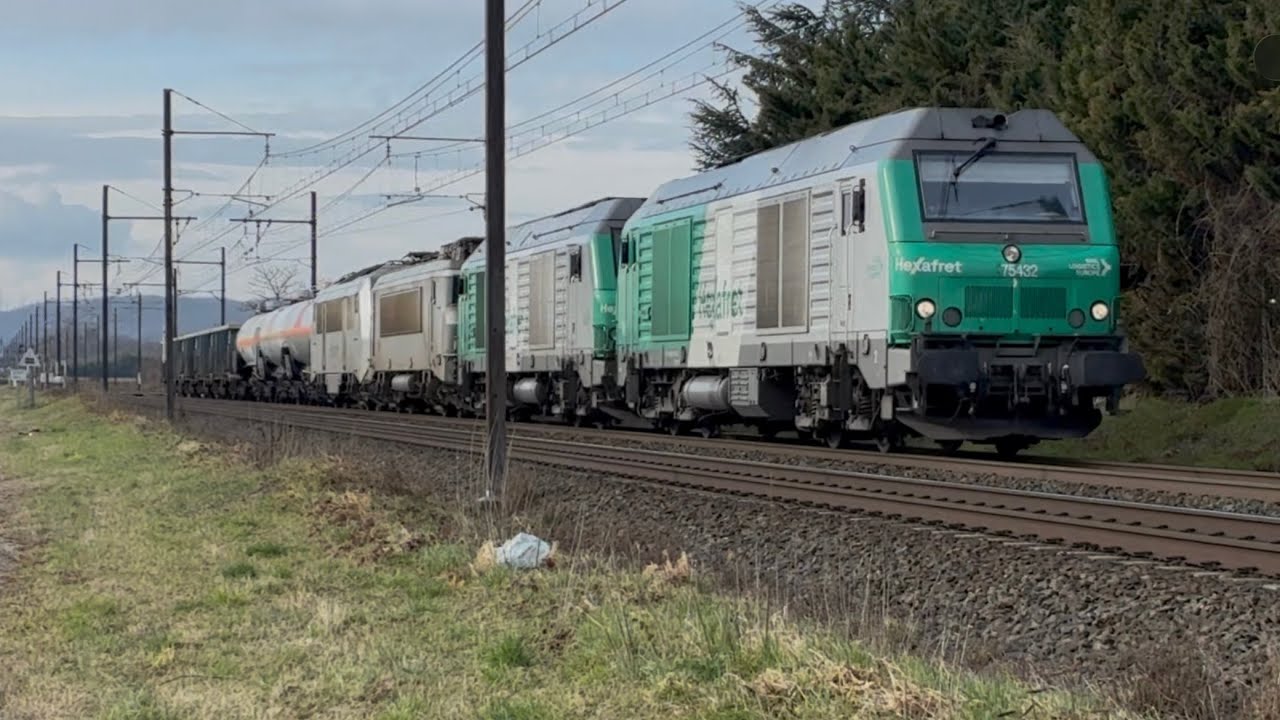 Voyageur, Fret ou encore HLP autour de Lyon 08/02/2026