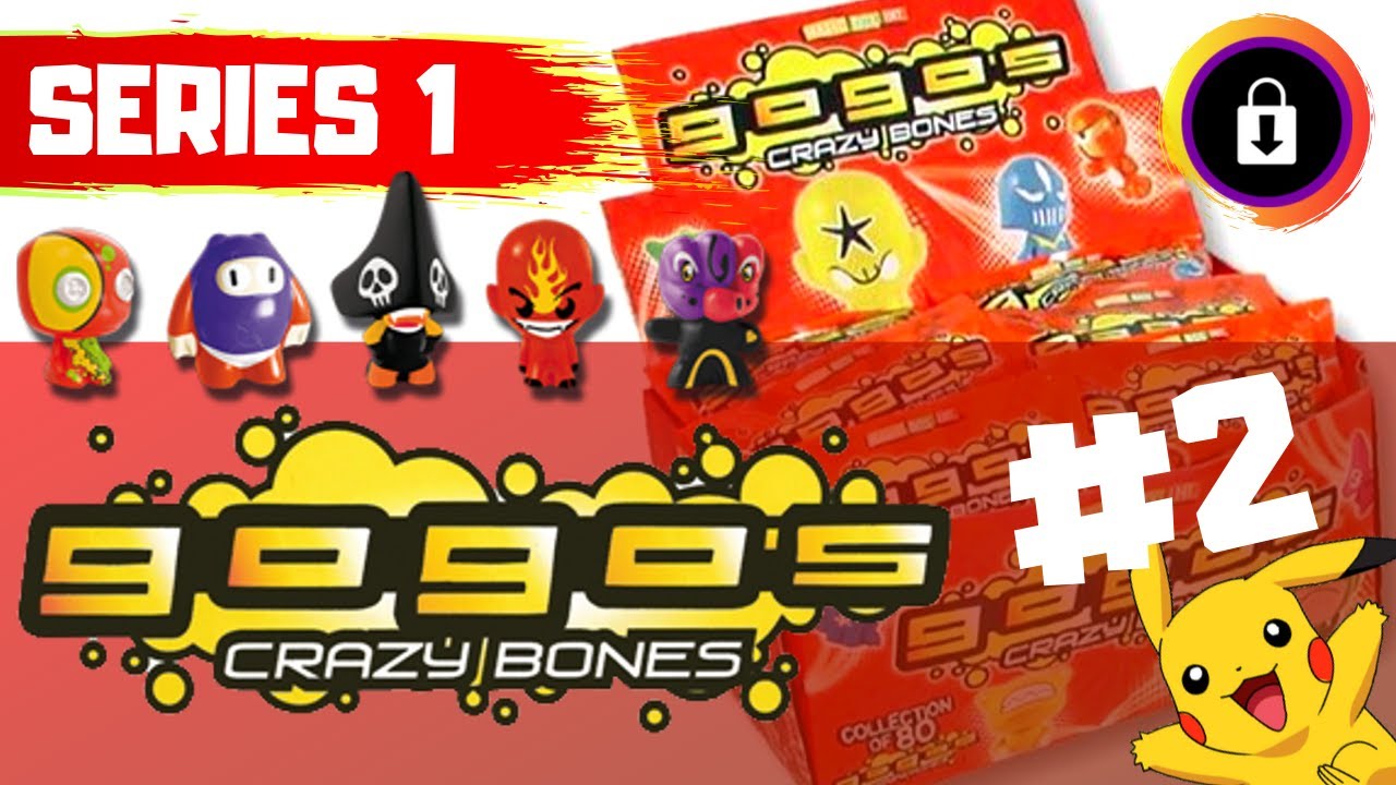 Lot #5 Drop Down Menu Gogo/'s Crazy Bones Series 1