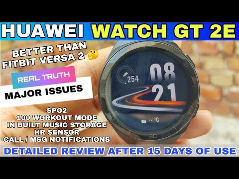 fitbit versa 2 vs huawei watch gt 2e