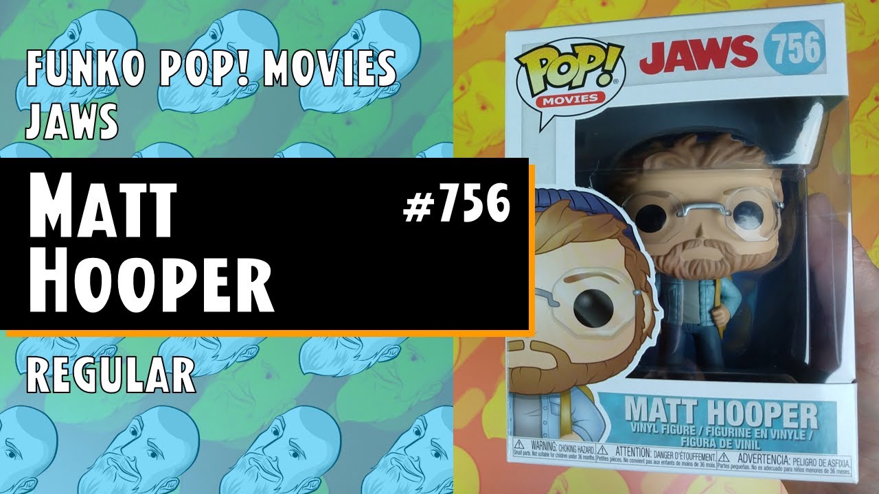 Funko Pop Movies: Jaws - Matt Hooper - 