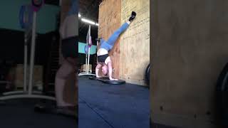 Handstand w/split variation