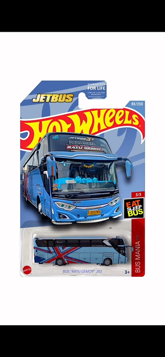HOTWHEELS BUS RATU GEMOY JB3 #requested #basuribussid #bussid #mobilbasuri