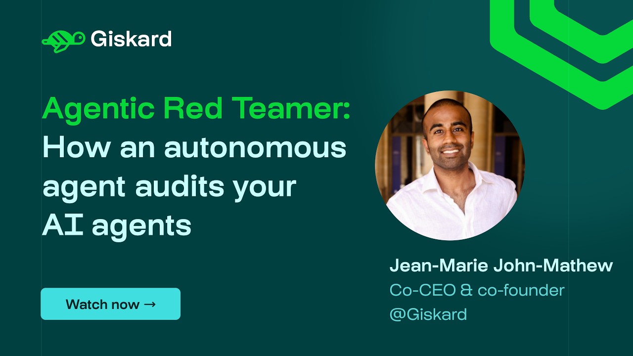 [Live Session] Agentic Red Teamer: How an autonomous agent audits your AI agents